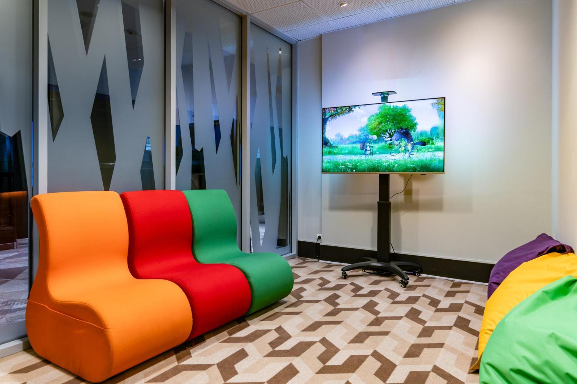 Novotel Warszawa Centrum Exterior foto The room of the 2019 conference