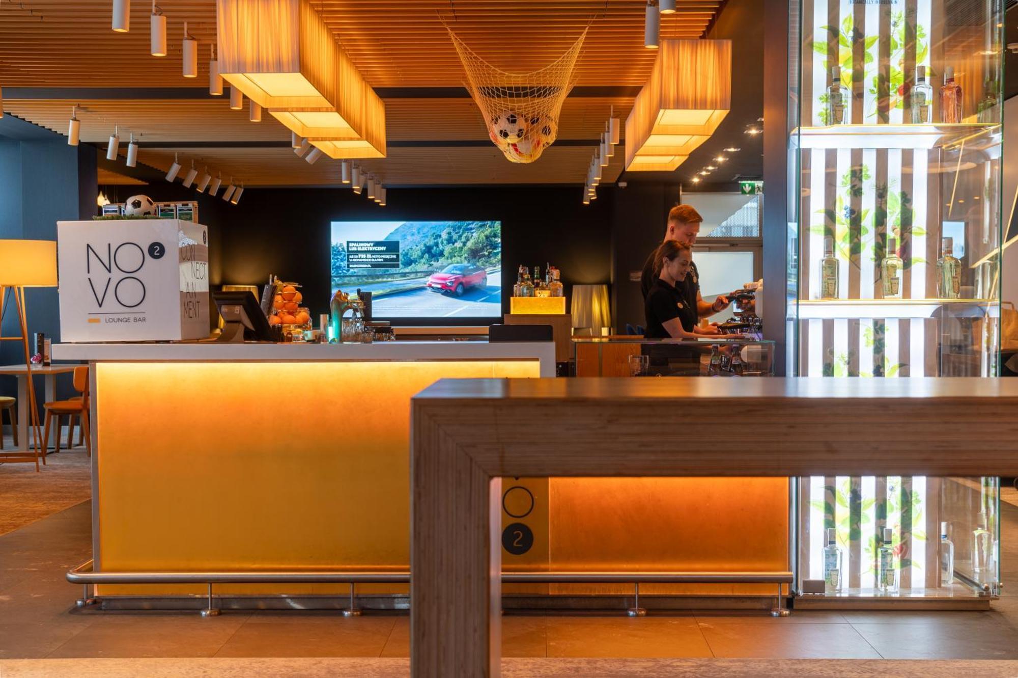 Novotel Warszawa Centrum Exterior foto Novo lounge bar